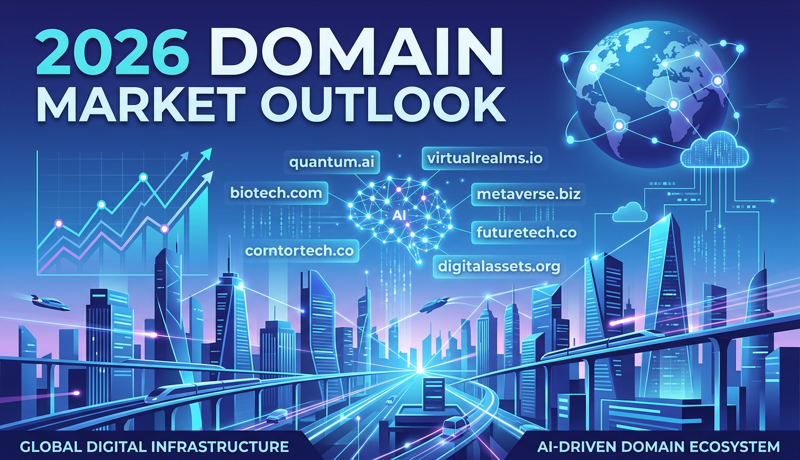 
          Data-driven analysis of key domain market directions for 2026, identifying the most promising investment areas based on current trends
        