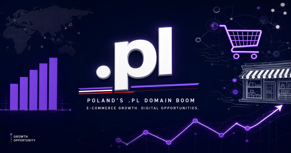Poland's .pl domain registrations hit 2.57M as e-commerce surges to $25B. LinkRaft AI helps international SMBs launch Polish websites in 5 minutes.
