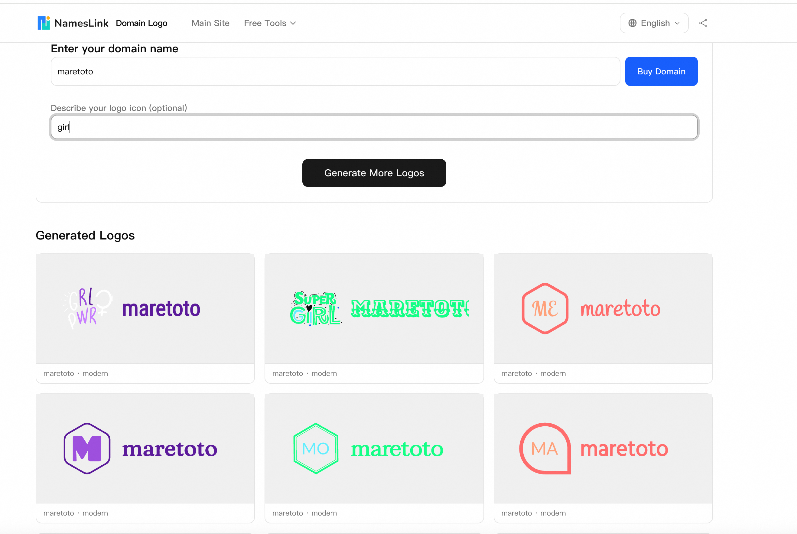 Logo Generator — Enter your brand name to generate professional logos