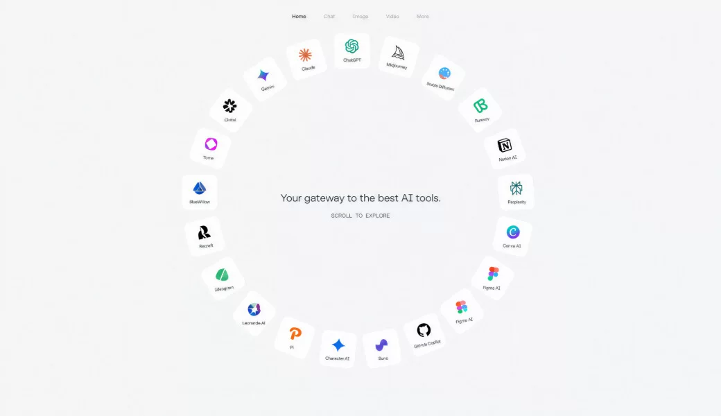LinkRaft AI 生成的 AI 工具导航网站
